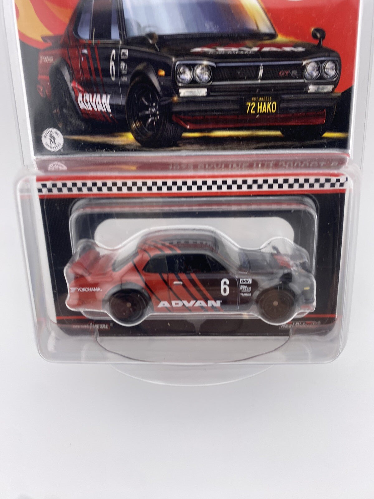 1972 Skyline H/T 2000GT R ADVAN Livery 2024 Hot Wheels RLC6