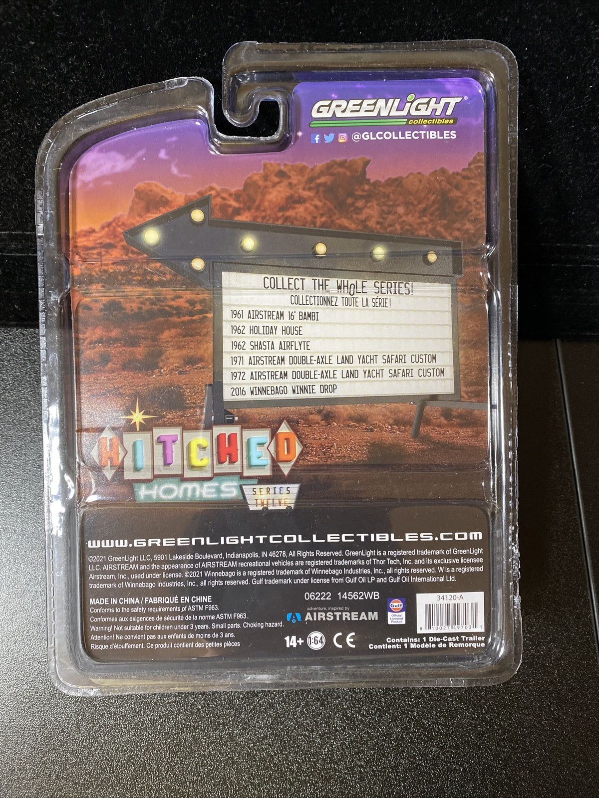 Greenlight 1:64 Hitched Homes 34120 A 1962 Holiday House8