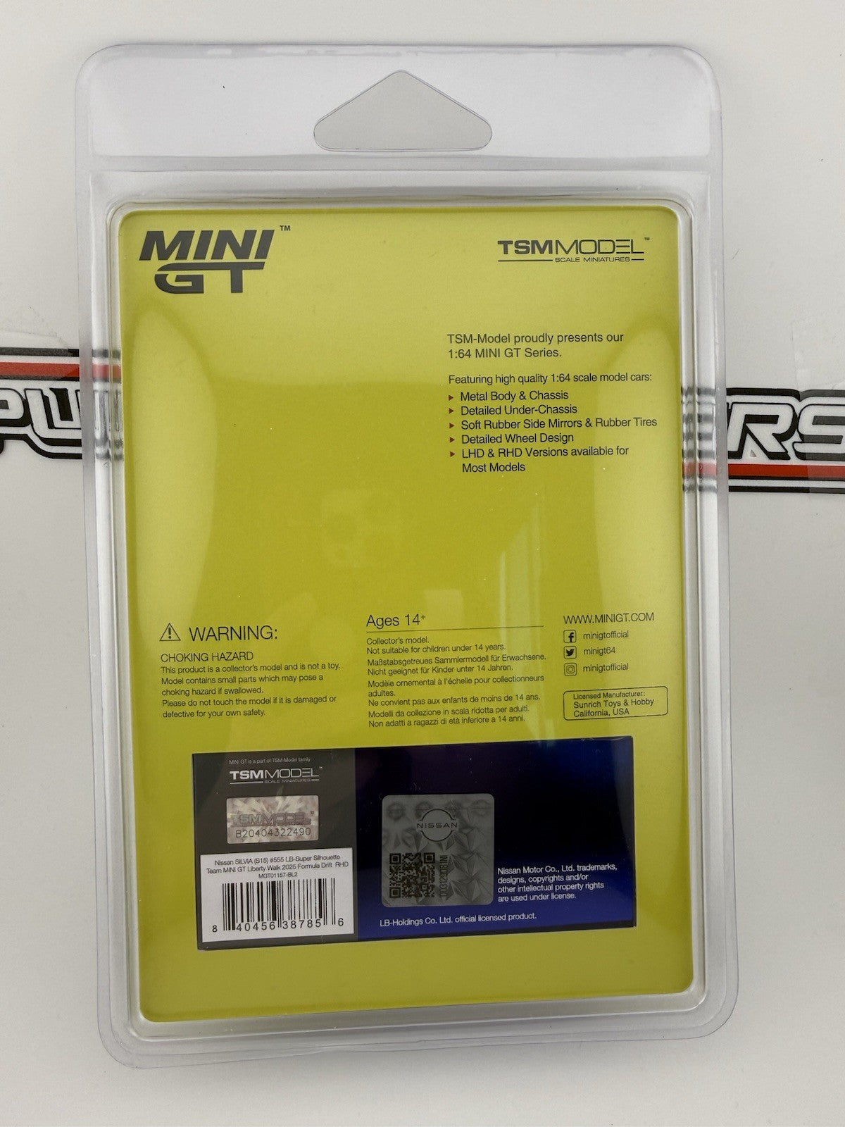 Nissan Silvia (S15) LB Super Silhouette Works by Mini GT MGT 01157 GoGo Package3
