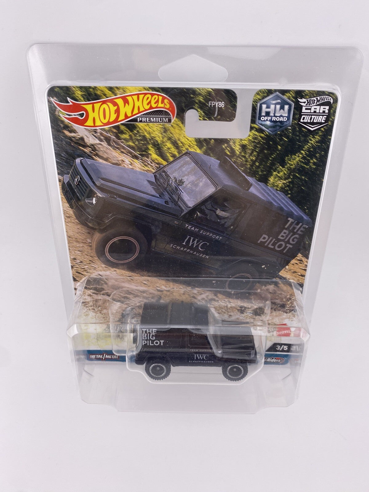 Hot Wheels 1993 Mercedes Benz G Class Hot Wheels Off Road 3/5 In Protector5