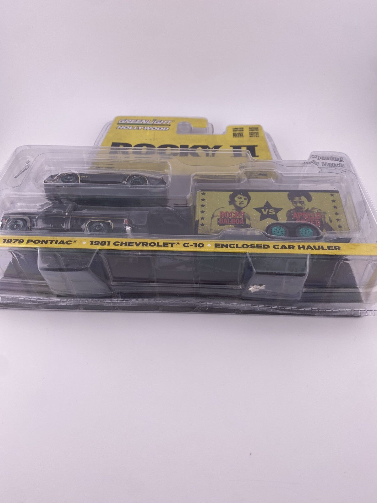 Chase GREENLIGHT 1:64 1981 CHEVROLET C10 1979 PONTIAC HAULER "ROCKY 2" VHTF5