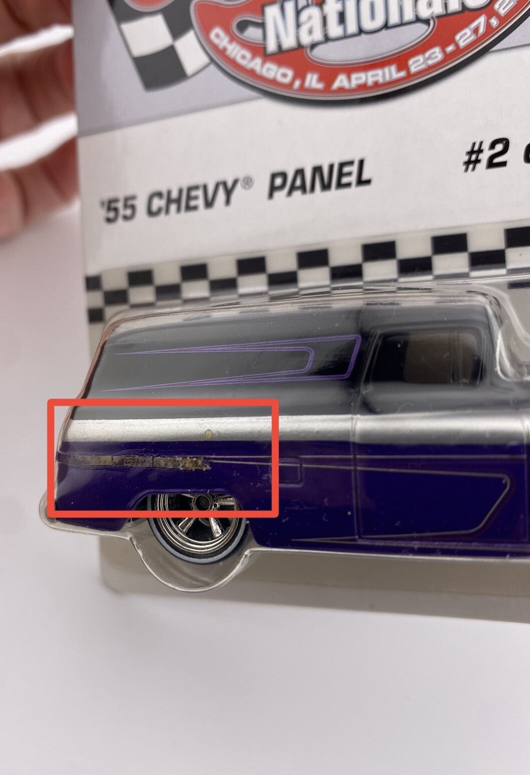 Hot Wheels 2008 8th Annual Nationals #2/5 '55 Chevy Panel Truck 1 of 300012