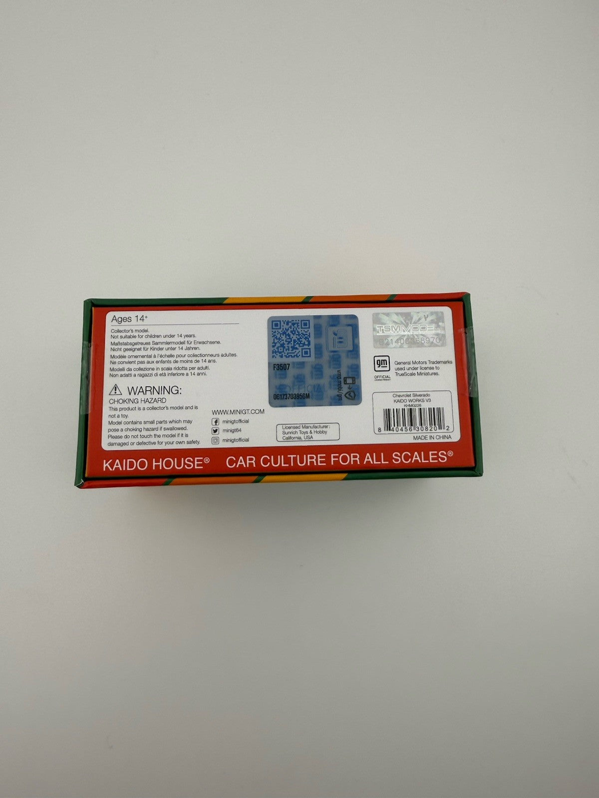 Chevrolet Silverado Green Kaido House x Mini GT KHMG 226 Open Box8