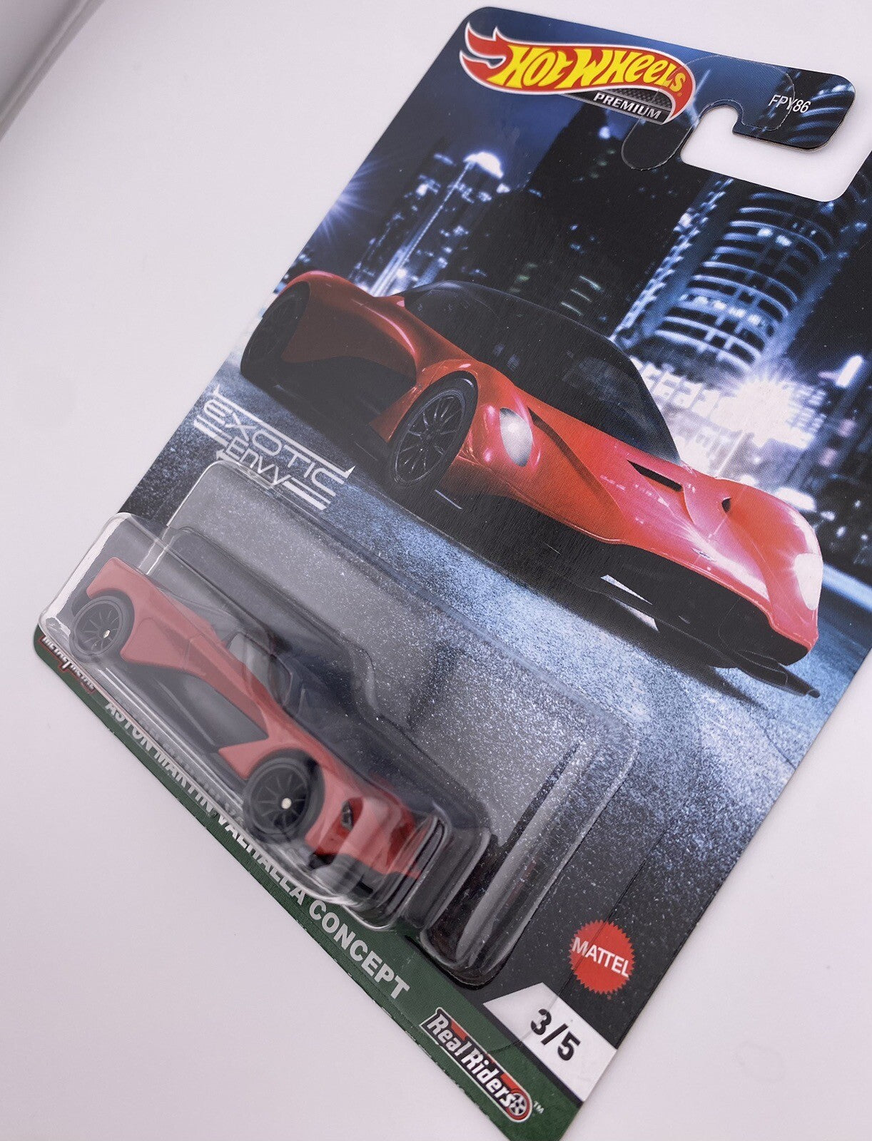 Aston Martin Valhalla Concept Red Hot Wheels Exotic Envy 3 of 5 in Protect9