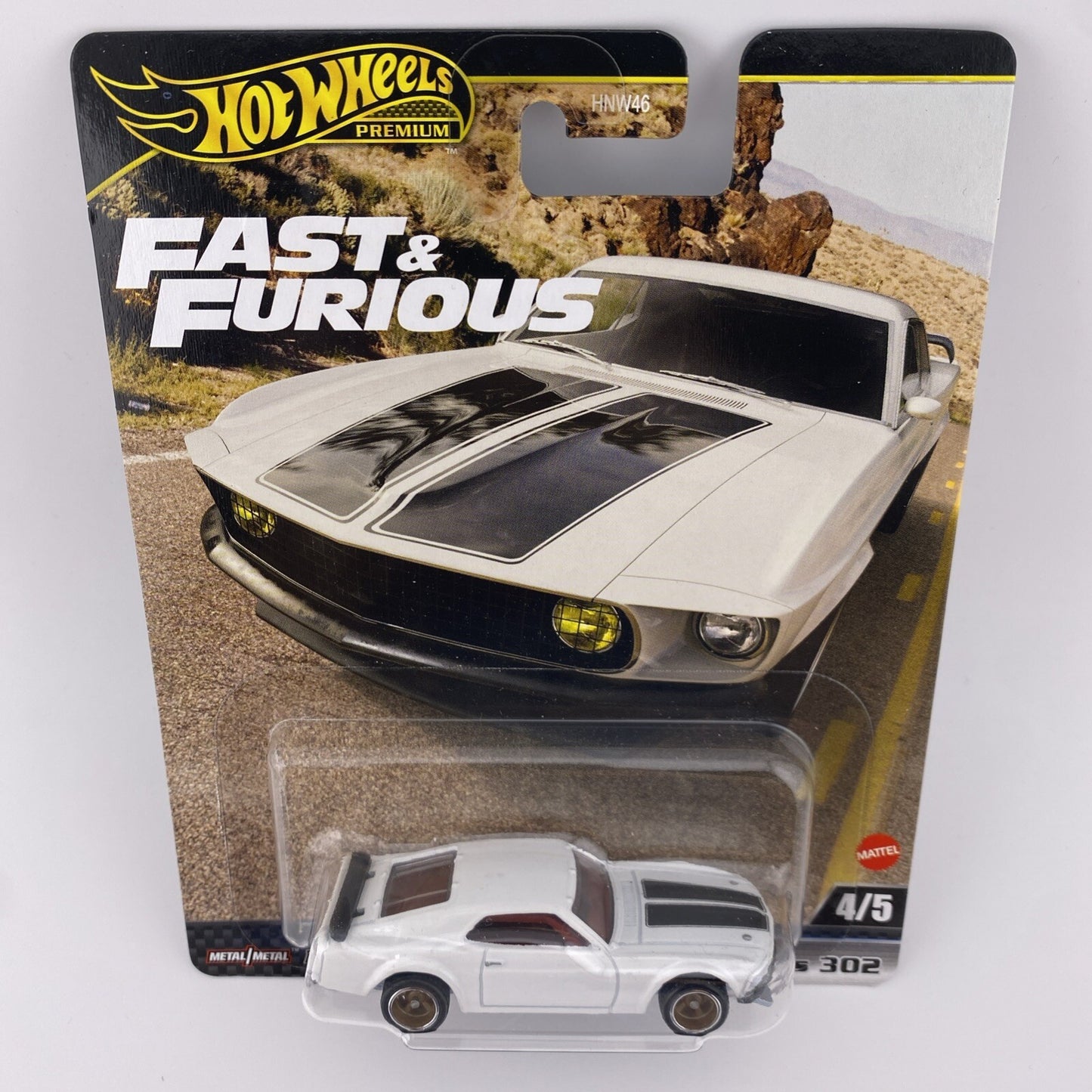 Hot Wheels Premium Fast & Furious 1969 FORD MUSTANG BOSS 302 4/5 in Protector1
