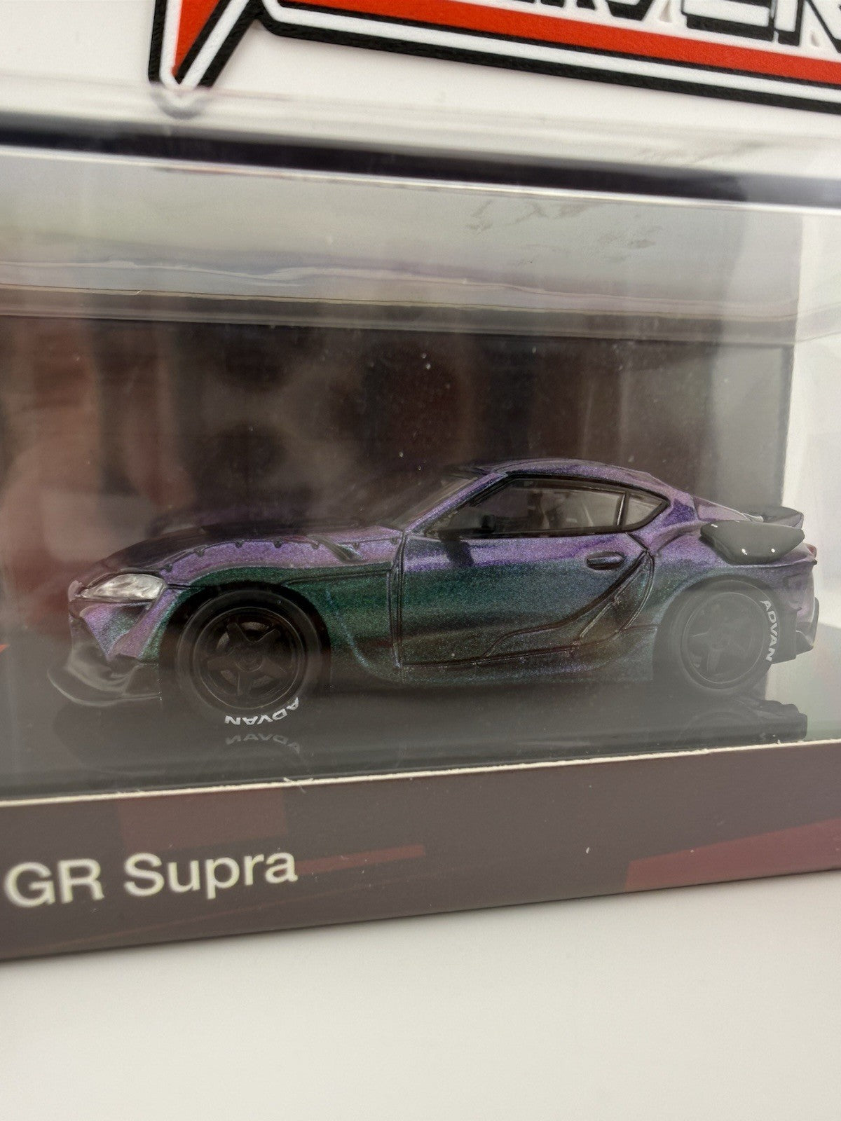 HKS GR Supra Magic Purple POPRACE 1/64 PR64-HKSA90-MG2