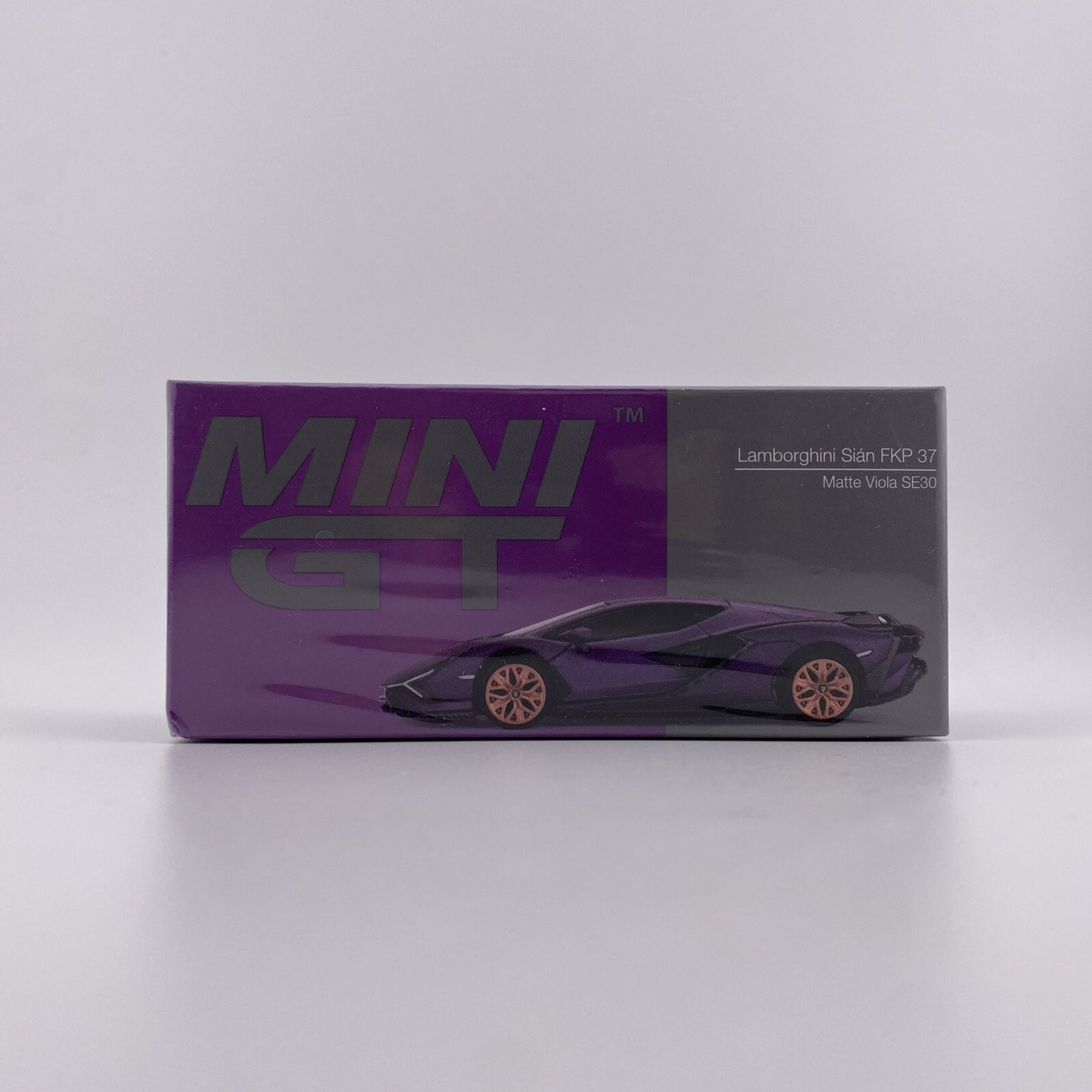 Lamborghini Sian FKP 37   Matte Viola   Mini GT 00588 HK Exclusive1