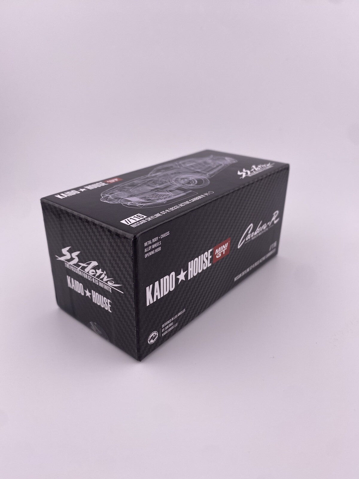 Chase   Nissan Skyline GT R (R33) Kaido House Active Carbon R Mini GT KHMG 1164