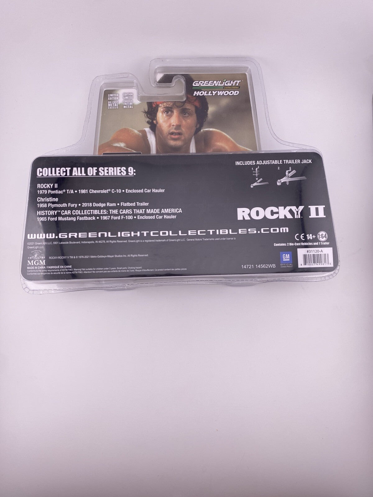 Chase   GREENLIGHT 1:64 1981 CHEVROLET C10 1979 PONTIAC HAULER "ROCKY 2" VHTF4