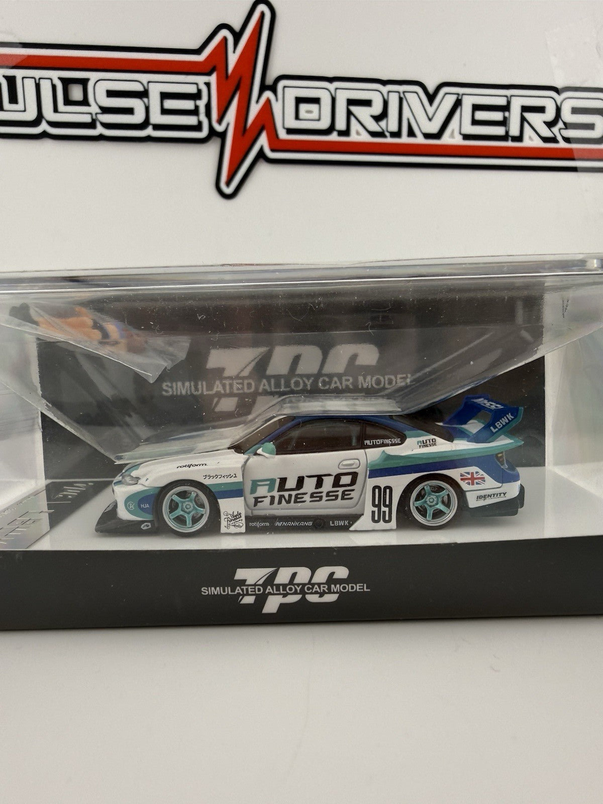 TPC 1/64 Nissan Silvia S15 Super Silhouette Auto Finesse LBWK With Figure1