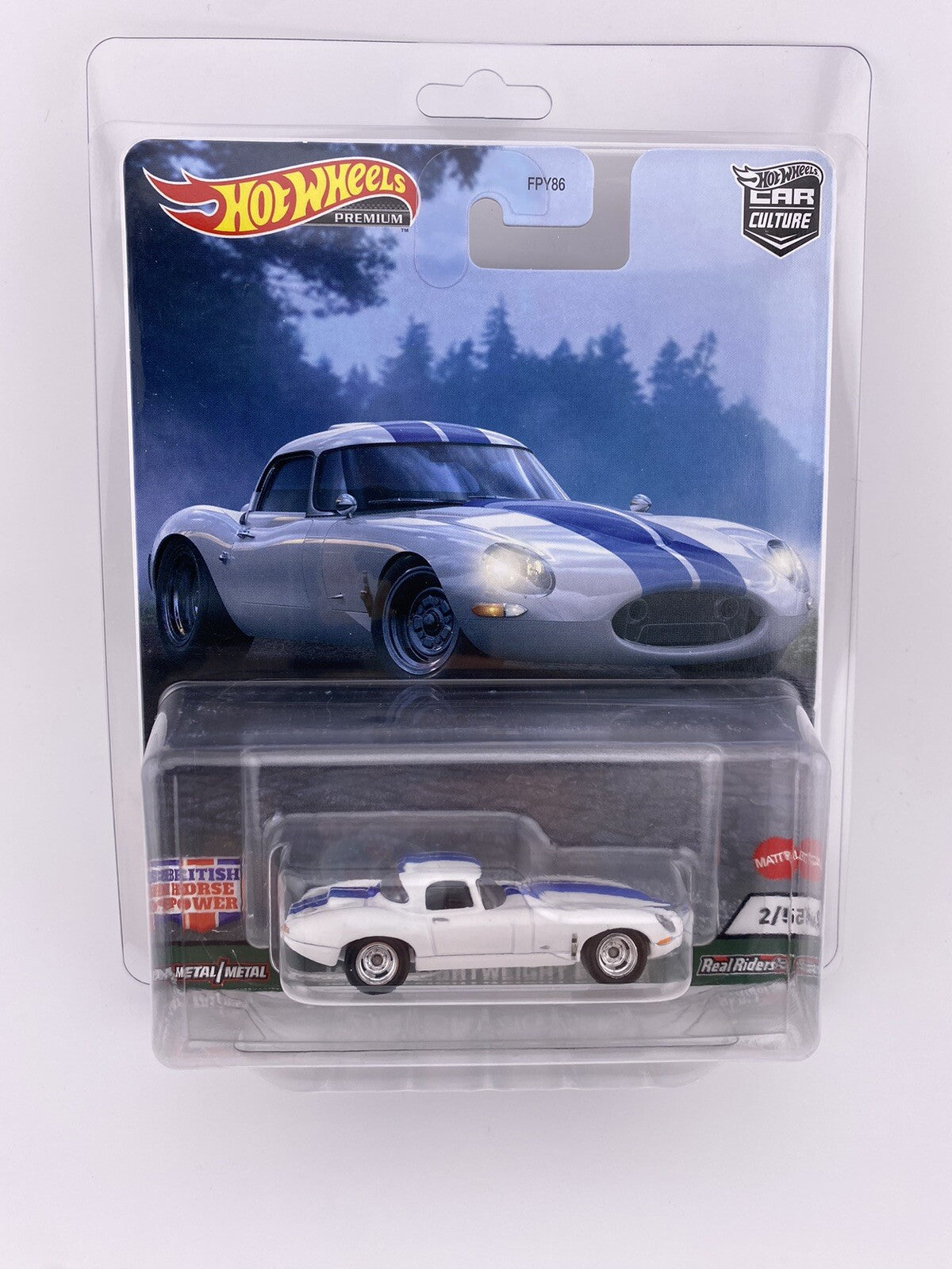 Jaguar Lightweight E Type   Hot Wheels   British Horse Power 2 of 5 in Protector4