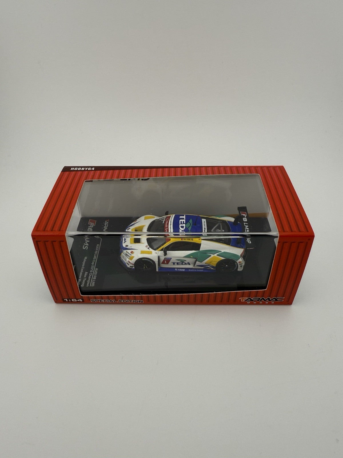 Audi R8 LMS   Tarmac Works T64 007 CUP16AY Malaysia Exclusive UnSealed1