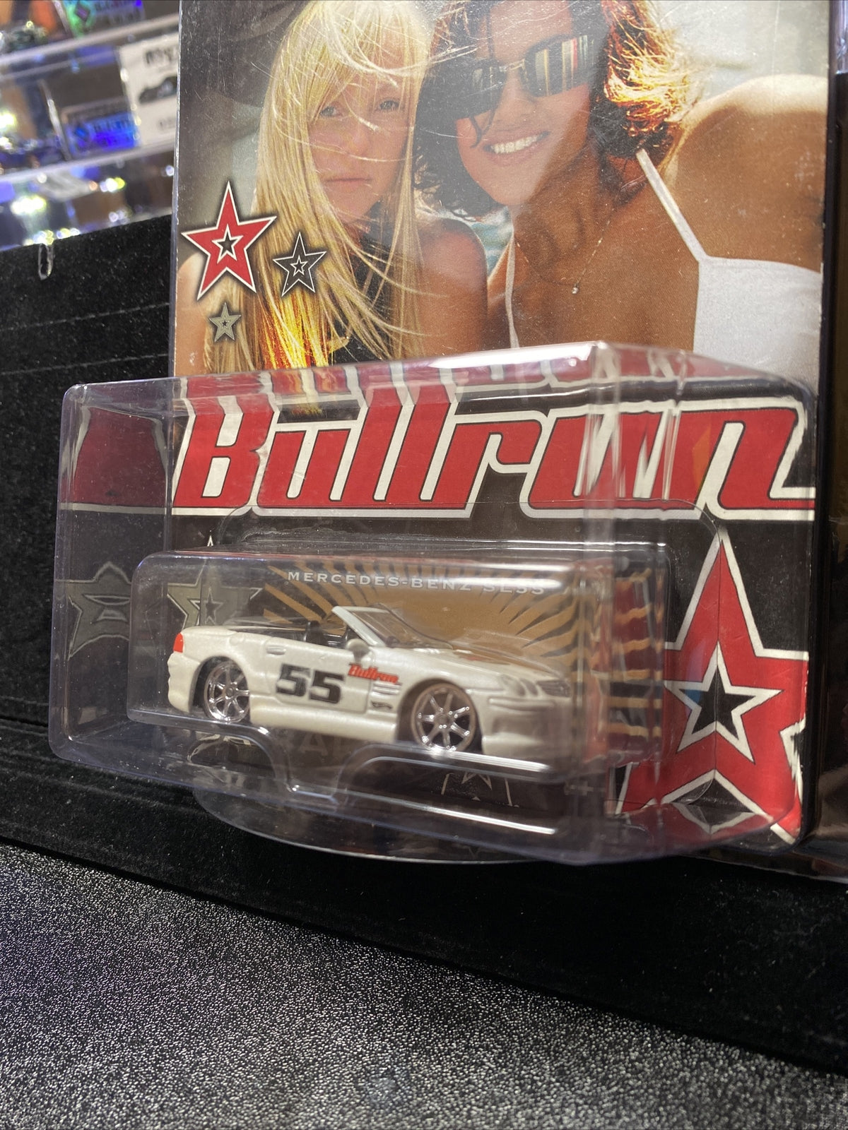 Mercedes Benz SL55 AMG   Hot Wheels Bullrun   USA RALLY9
