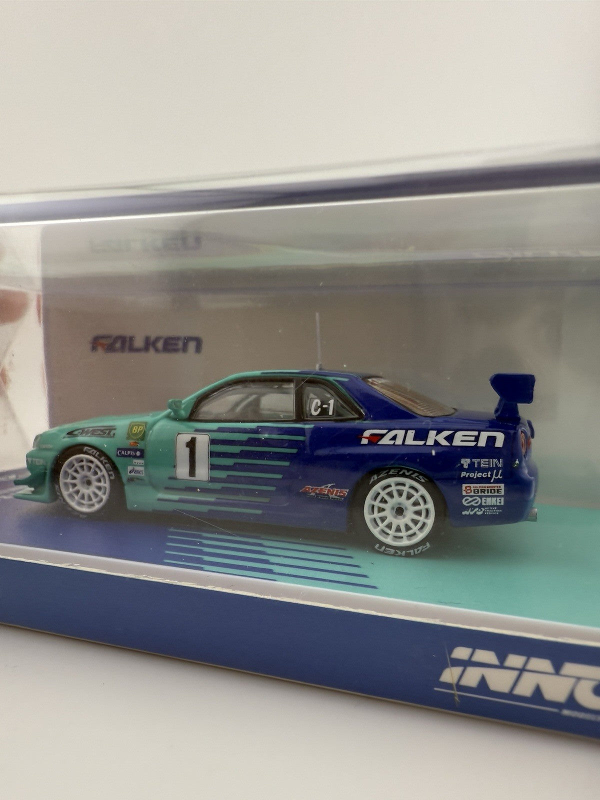 Nissan Skyline GT R R34 INNO64 IN64 R34RA FAL 1 Falken Super Taikyu 2001 Winner6