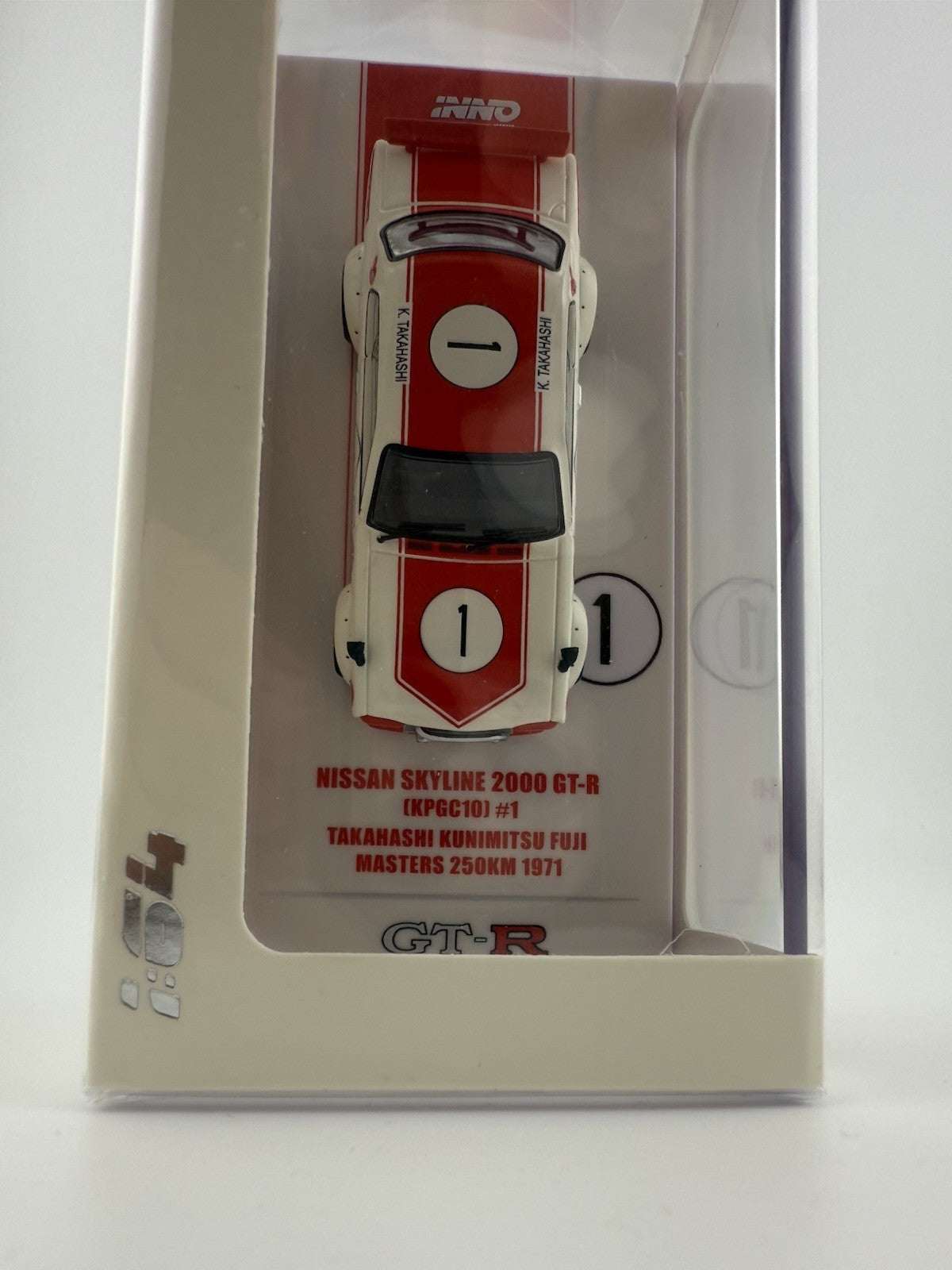 Nissan Skyline 2000 GT R KPGC10 #1 FUJI 250KM 1971 1/64 INNO IN64 KPGC10 FM19713