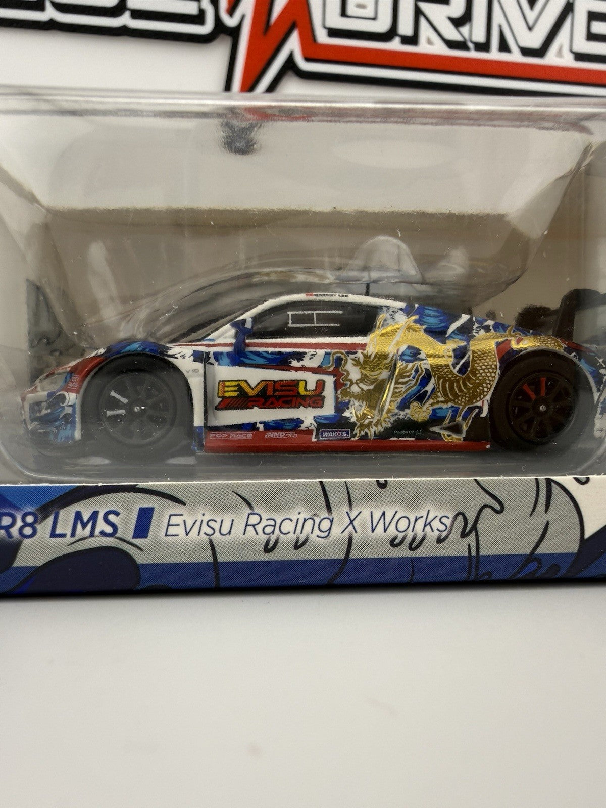 Audi R8 LMS EVISU RACING X WORKS POPRACE PR64-R8LMS-EVISU1