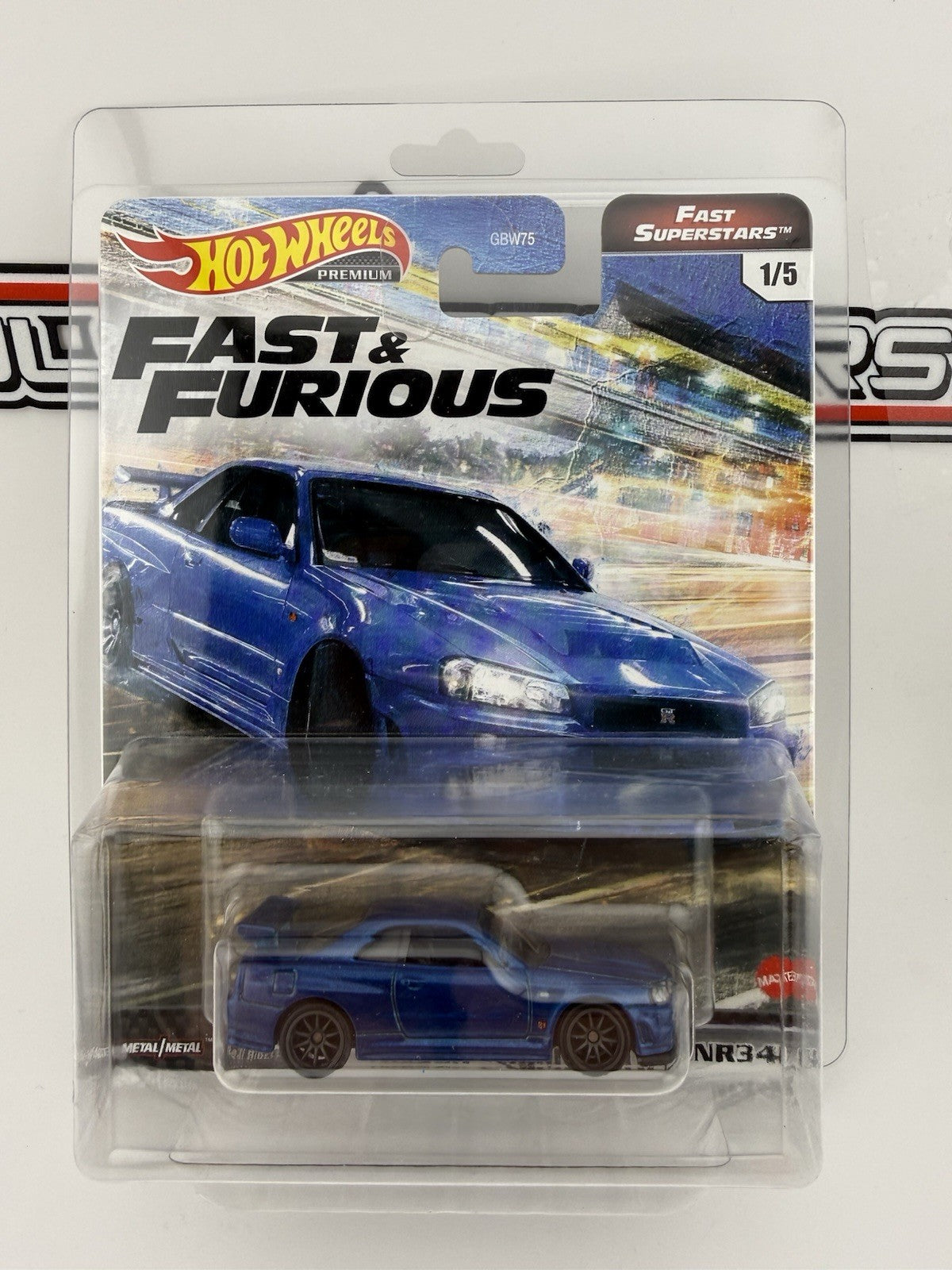 Nissan Skyline GT R BNR34   Hot Wheels Fast and Furious Superstars 1/5 Protector3