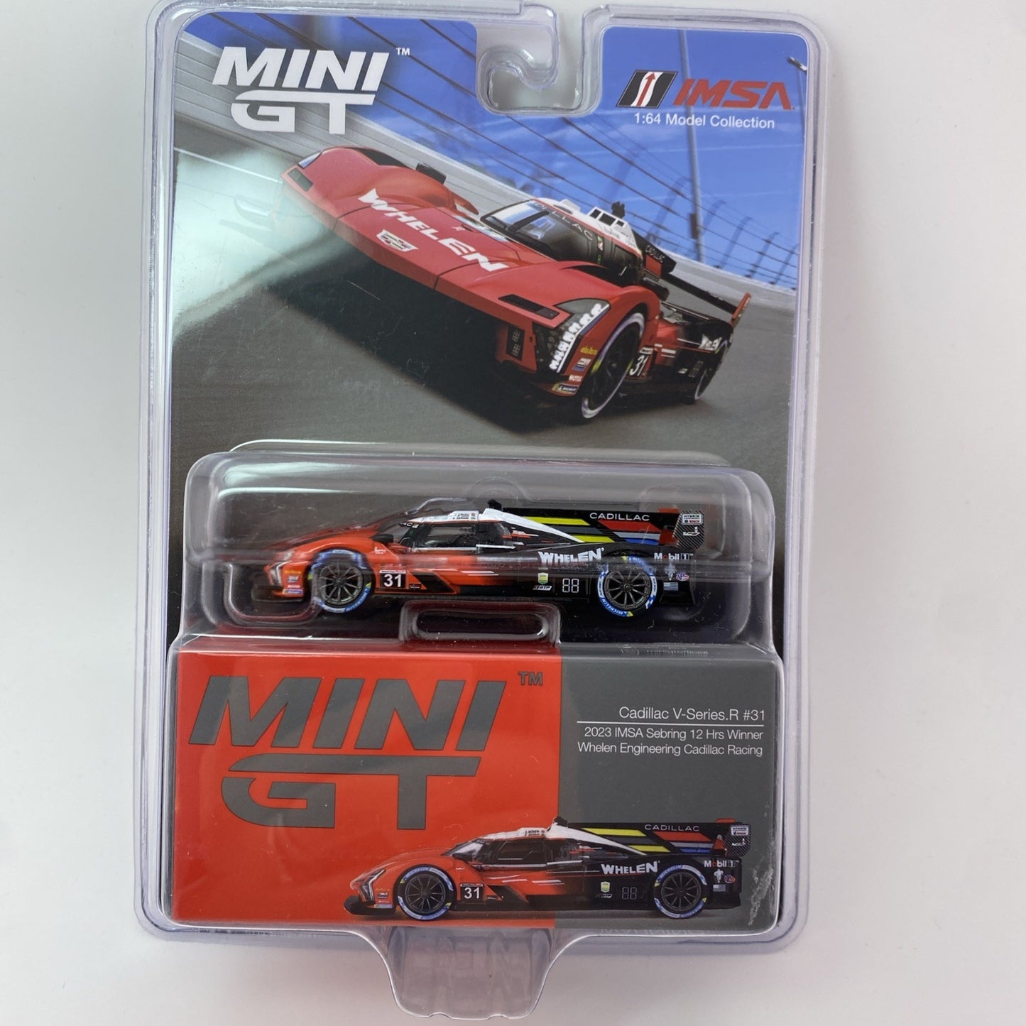Cadillac V Series. R   Mini GT MGT 00745 Cadillac Racing 2023 IMSA Sebring 12 Hr1
