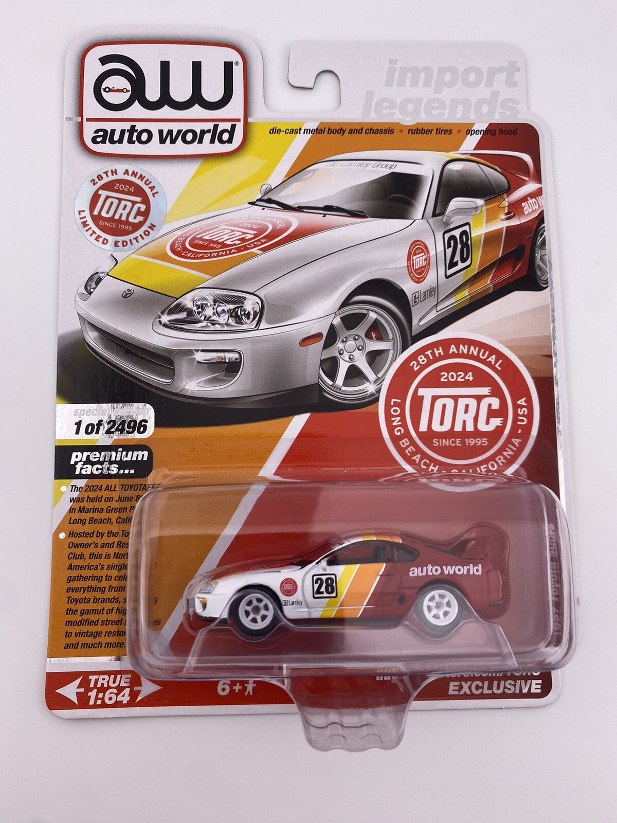 2024 Auto World 1997 Toyota Supra TORC 2024 with Sticker0