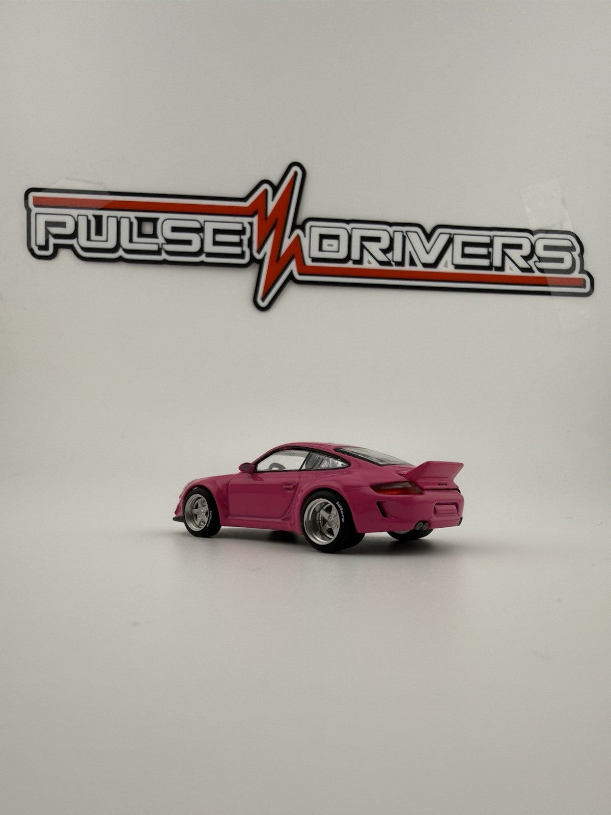 Porsche 911 Carrera RWB 997 Pink Pop Race PR64 0202 Open Box4