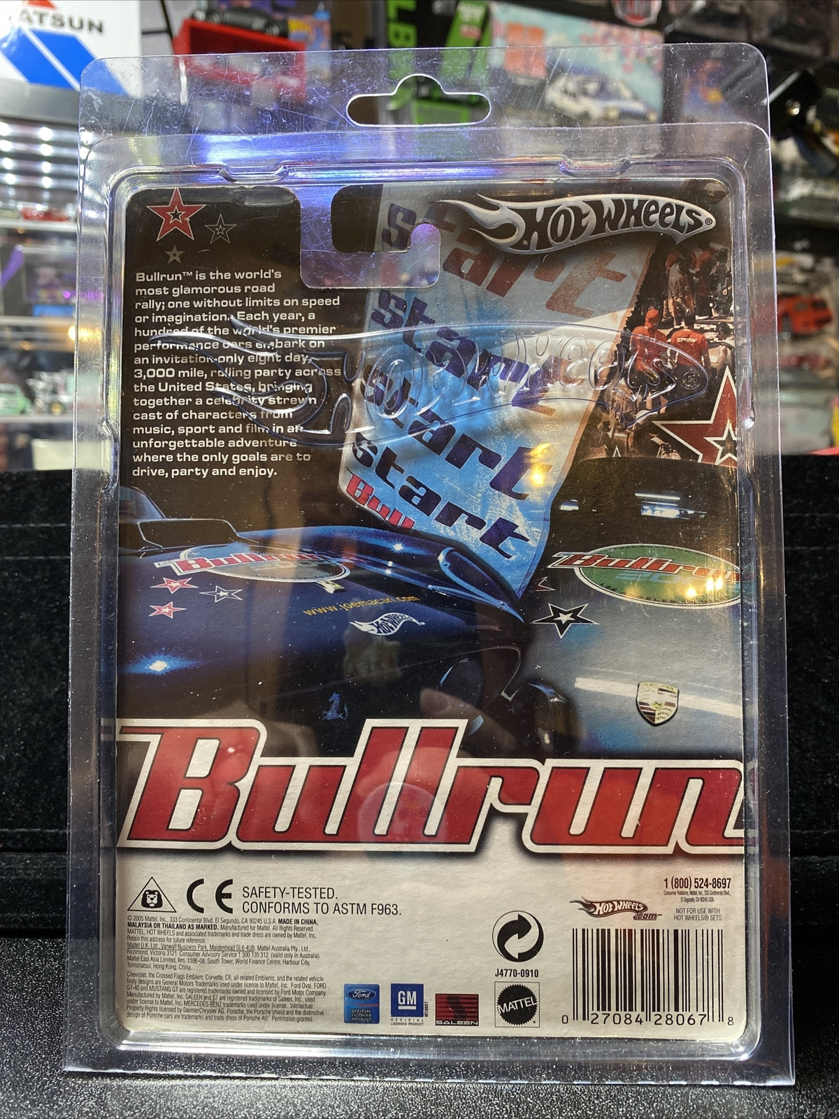 Mercedes Benz SL55 AMG   Hot Wheels Bullrun   USA RALLY10