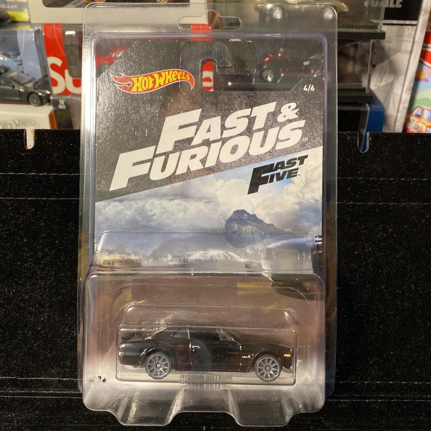 Hot wheels fast and furious fast five Nissan skyline 5/6 in Card Protector4