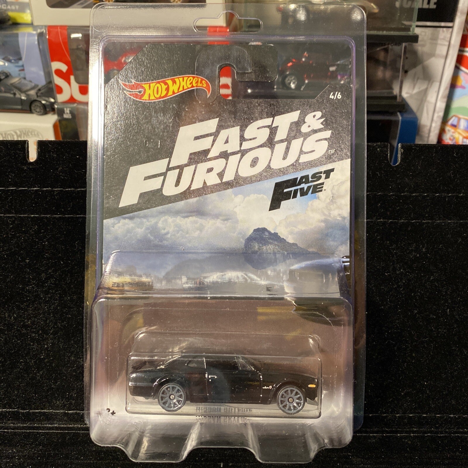 Hot wheels fast and furious fast five Nissan skyline 5/6 in Card Protector4