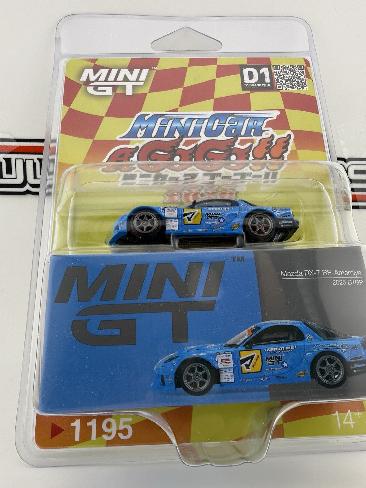 Mazda RX 7 RE Amemiya 2025 D1GP Mini GT MGT 01195 GoGo Package2