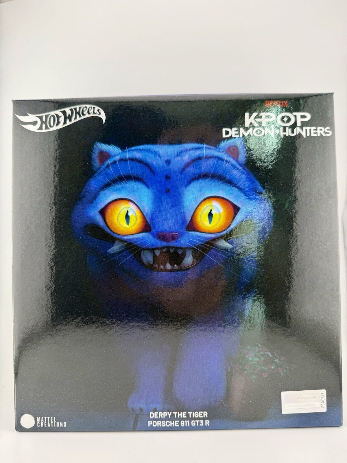 Porsche 911 GT3 RS - K-Pop Demon Hunter SDC2026 Hot Wheels Derpy the Tiger0