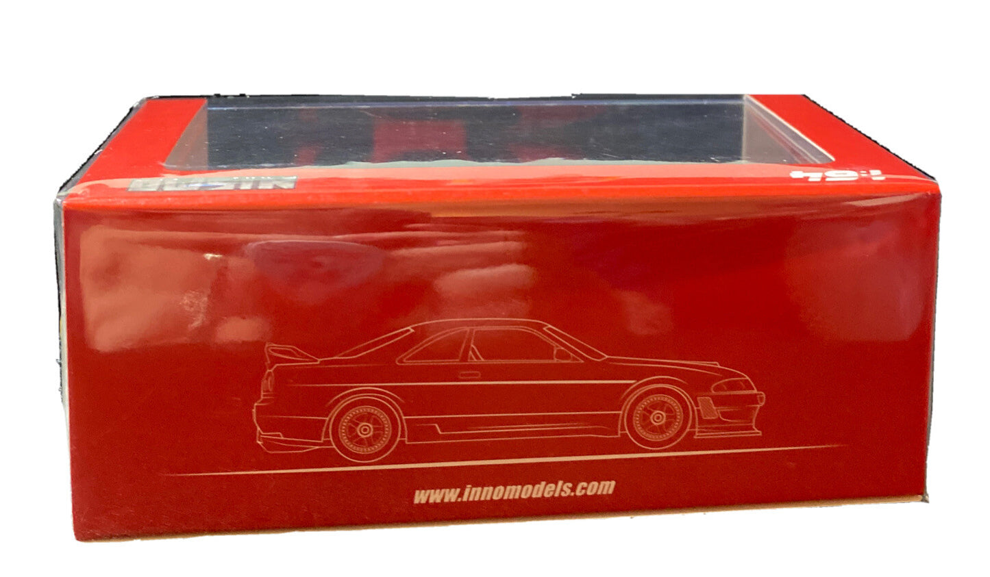 INNO 64 MODELS NISSAN SKYLINE GT R R33 NISMO 400R RHD 1/64 RED IN64 400R SCR5