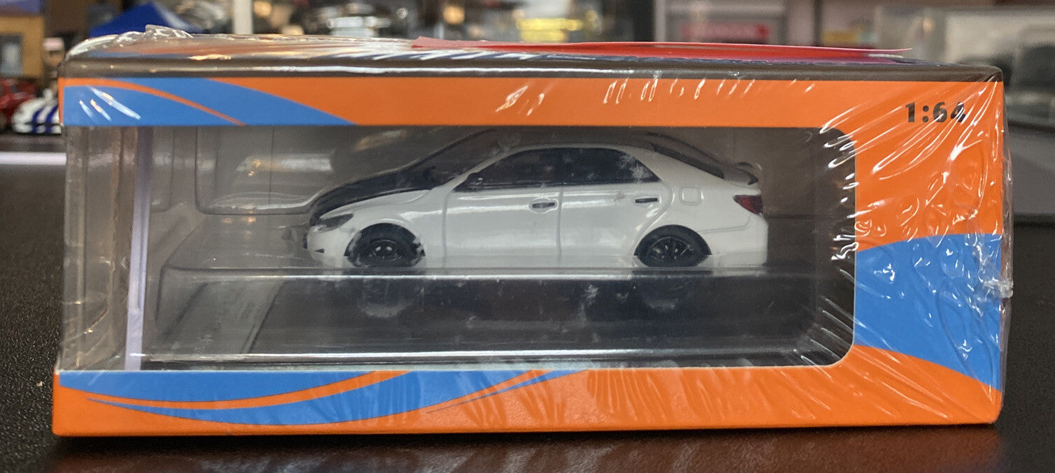 MAY 2023 GCD 1/64 Toyota Mark X Sport 350S (GRX133) white / black hood wheel1