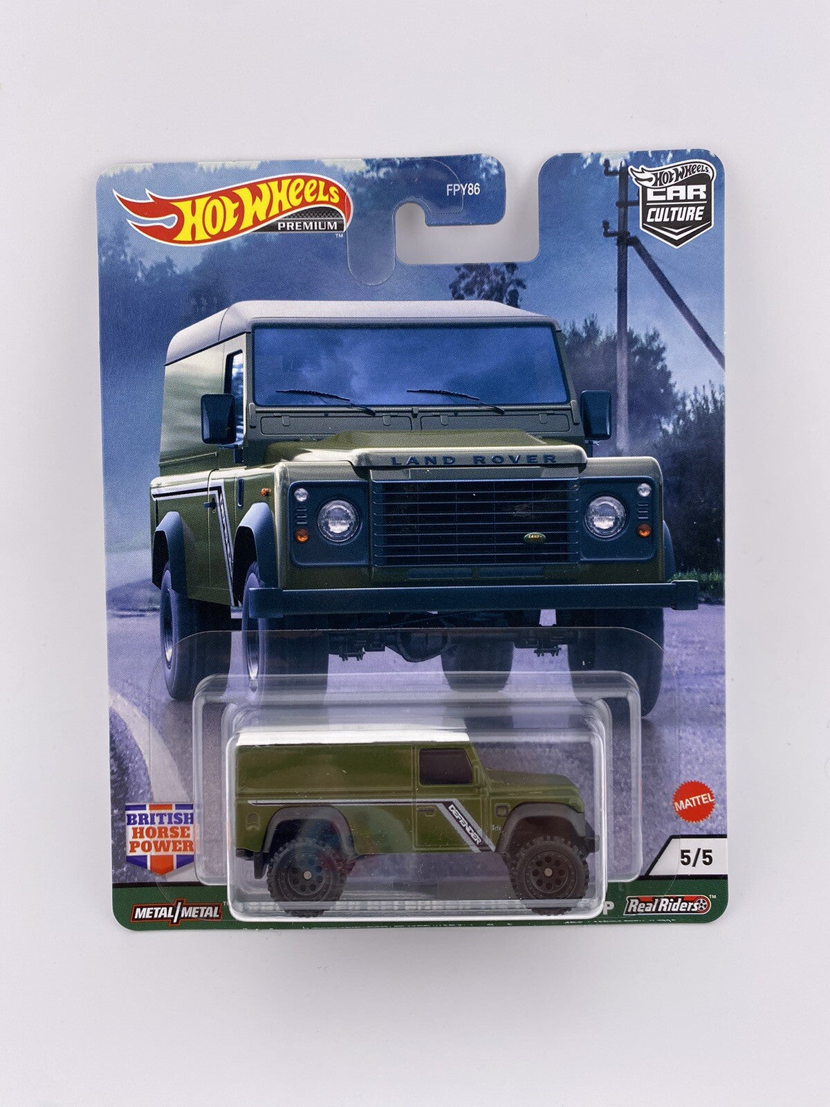 Land Rover Defender 110 Hard Top   Hot Wheels   British Horsepower 5 of 50