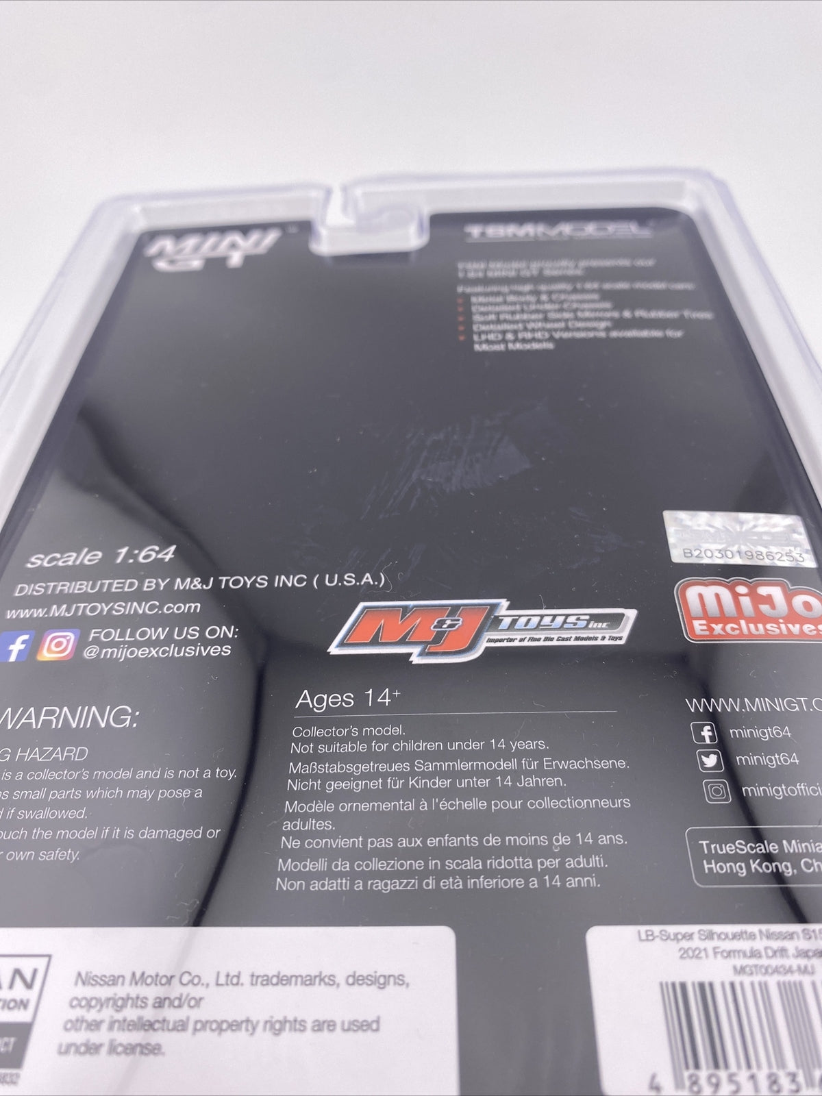 Nissan Silvia (S15) LB Super Silhouette Works   Mini GT 004347