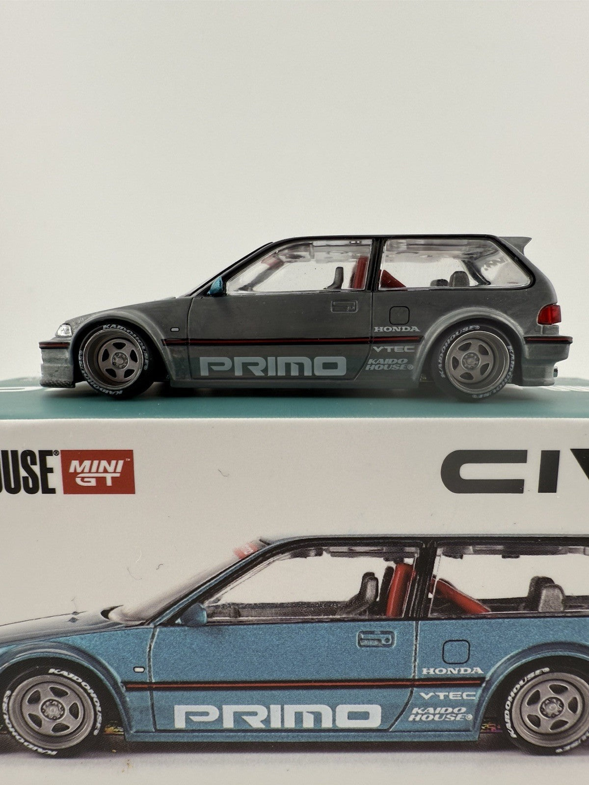 1/64 Kaido House x Mini GT Honda Civic EF Kaido Works V1 KHMG126 CHASE3