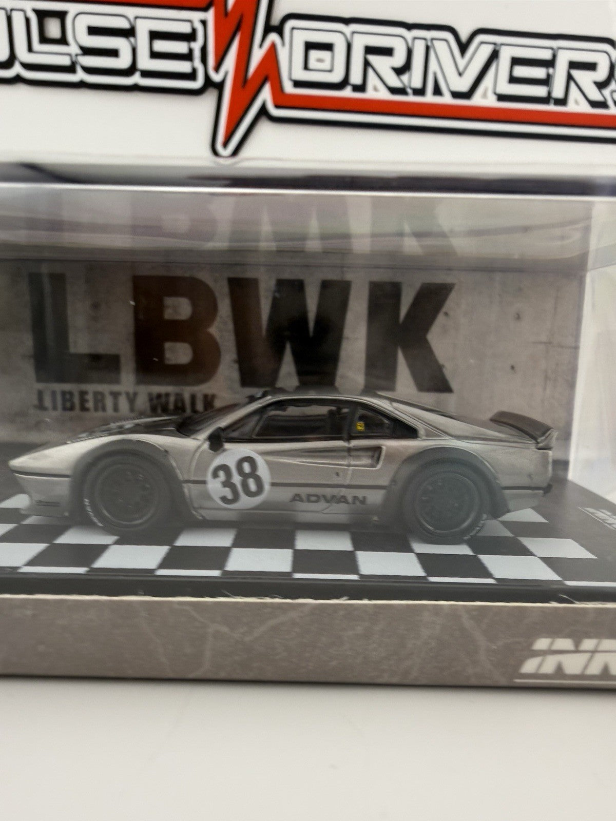 Ferrari 308 GTB LBWK Grey   Inno64 IN64 LBWK308 GREY Sealed1