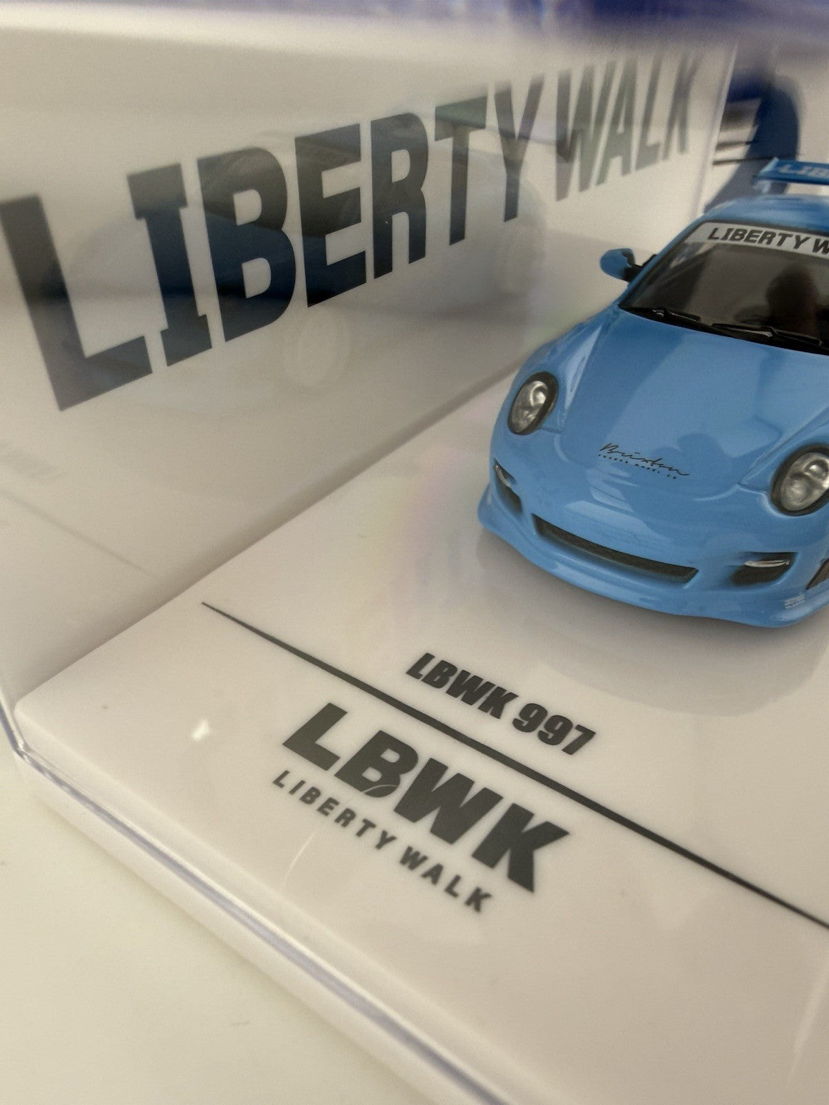 LBWK Porsche 911 997 Light Blue Canadian Diecast Expo 2026 IN64-LBWK997-CDE264