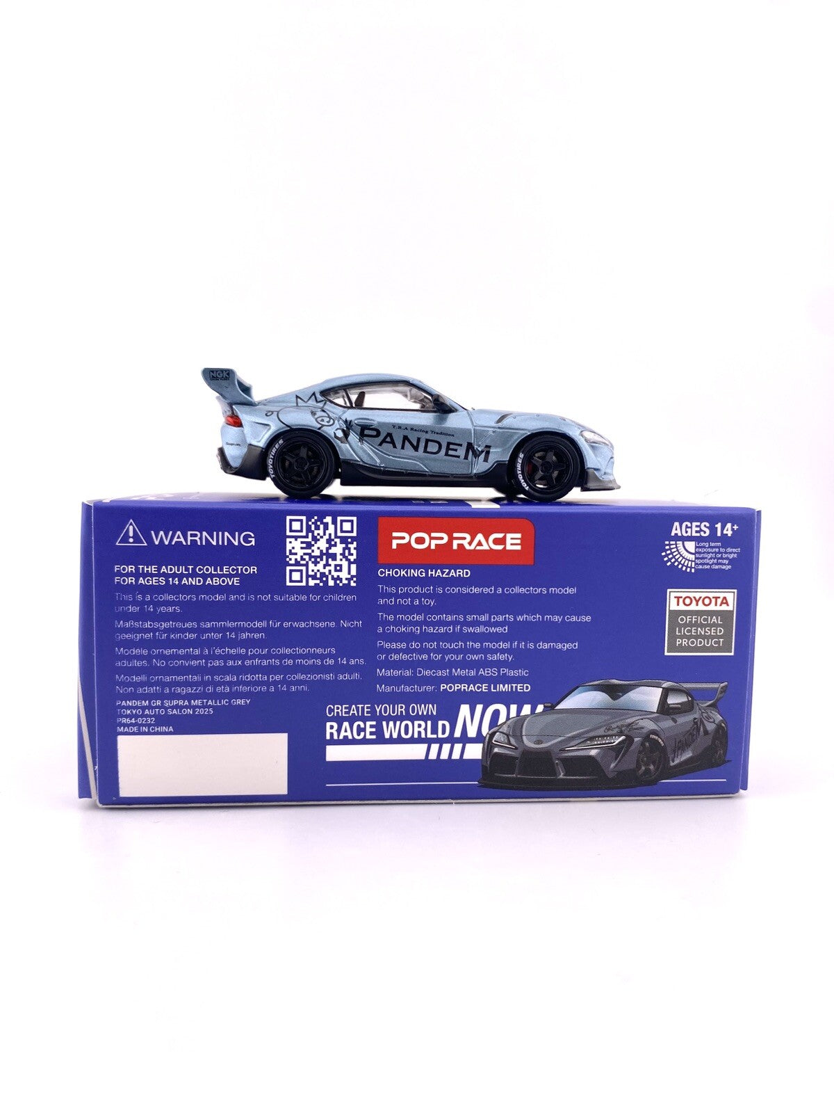Pop Race Pandem GR Supra Tokyo Auto Salon 2025 PR64 0232 Open Box2