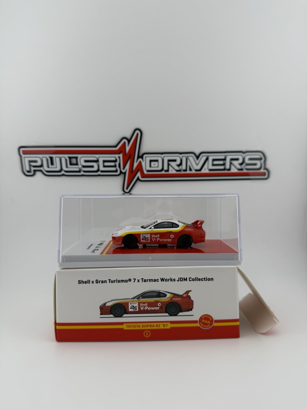 Toyota Supra Shell x Gran Turismo   Tarmac Works T64 011 SS22 Opened0