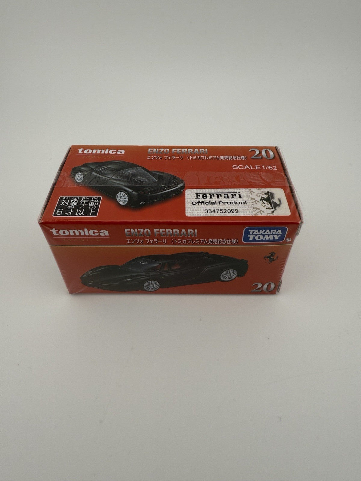 Ferrari Enzo   Takara Tomy Tomica Premium   Scale 1:62  No. 20 (1st) Model Car1