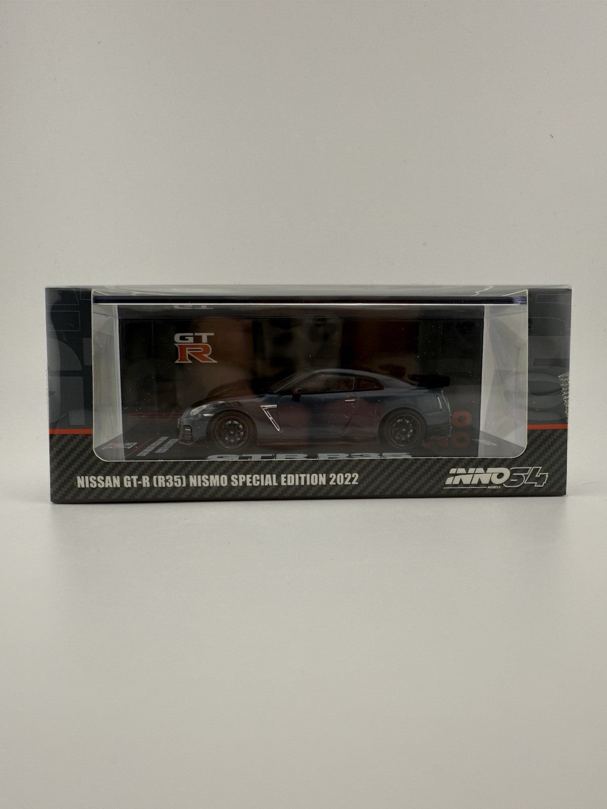 Nissan GT R (R35) Nismo 2022 Stealth Gray   INNO64 IN64 R35NSE STGR1