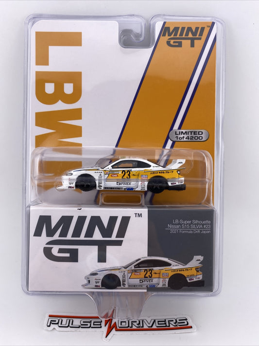 Nissan Silvia (S15) LB Super Silhouette Works   Mini GT 004340