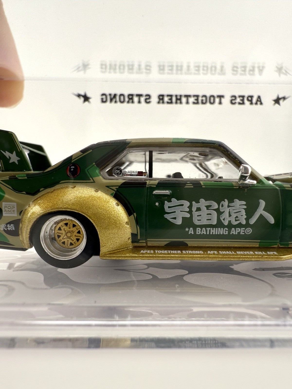 Skyline C210 Bosozoku Style   POPRACE PR64 C210 BAPE x BAPE Open Box8
