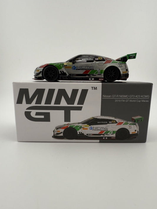 Chase   Nissan GT R NISMO GT3 Mini GT MGT 00593 MJ 2018 FIA GT World Cup Macau0