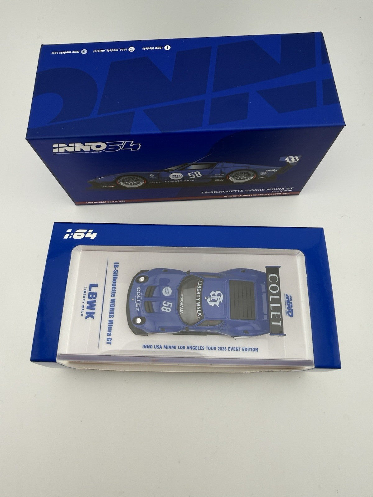 LB-Silhouette Works Lamborghini Miura GT Miami Inno64 IN64-LBMIURA-03-USAT266