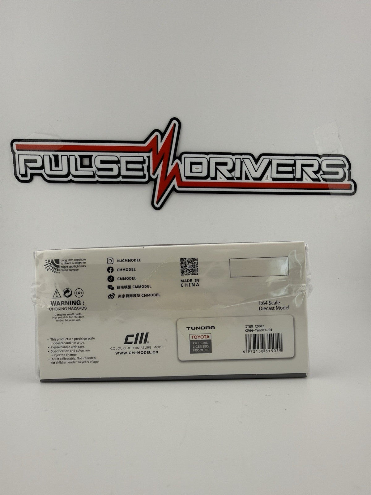 Toyota Tundra TRD White   CM MODEL CM64 TUNDRA 013