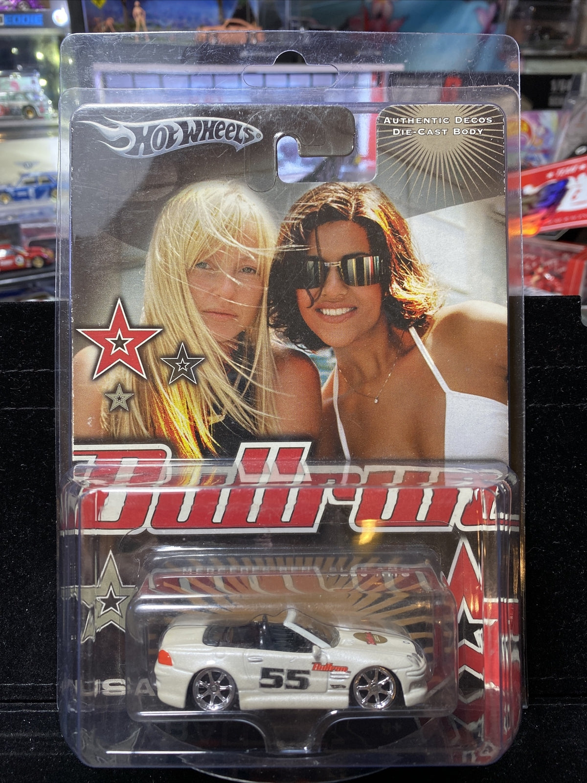 Mercedes Benz SL55 AMG   Hot Wheels Bullrun   USA RALLY8