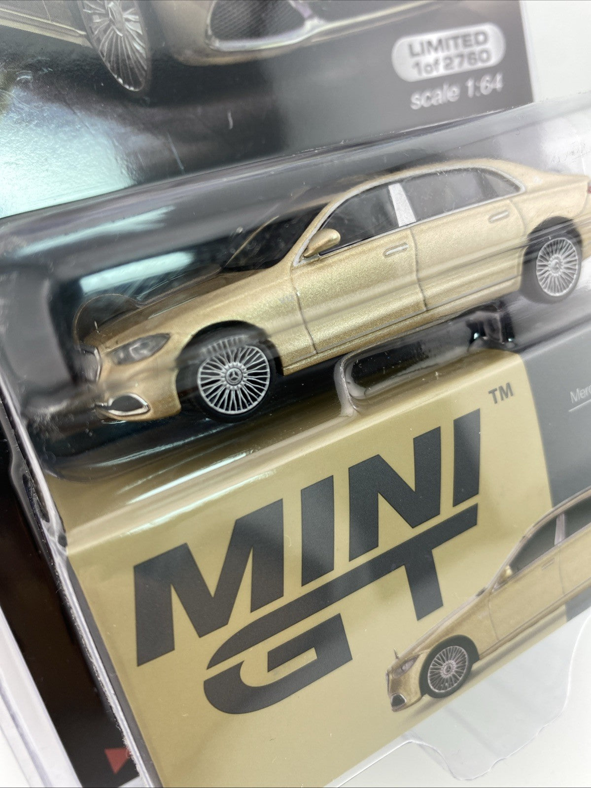 Mercedes Maybach S680 Champange Metallic   Mini GT MGT 006044