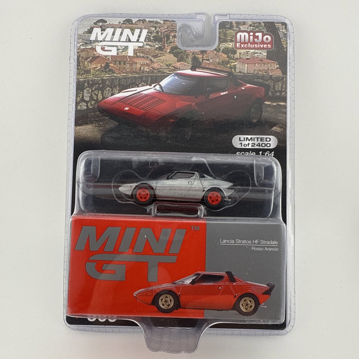 Chase   Lancia Stratos HF Rosso Arancio   Mini GT MGT 003651