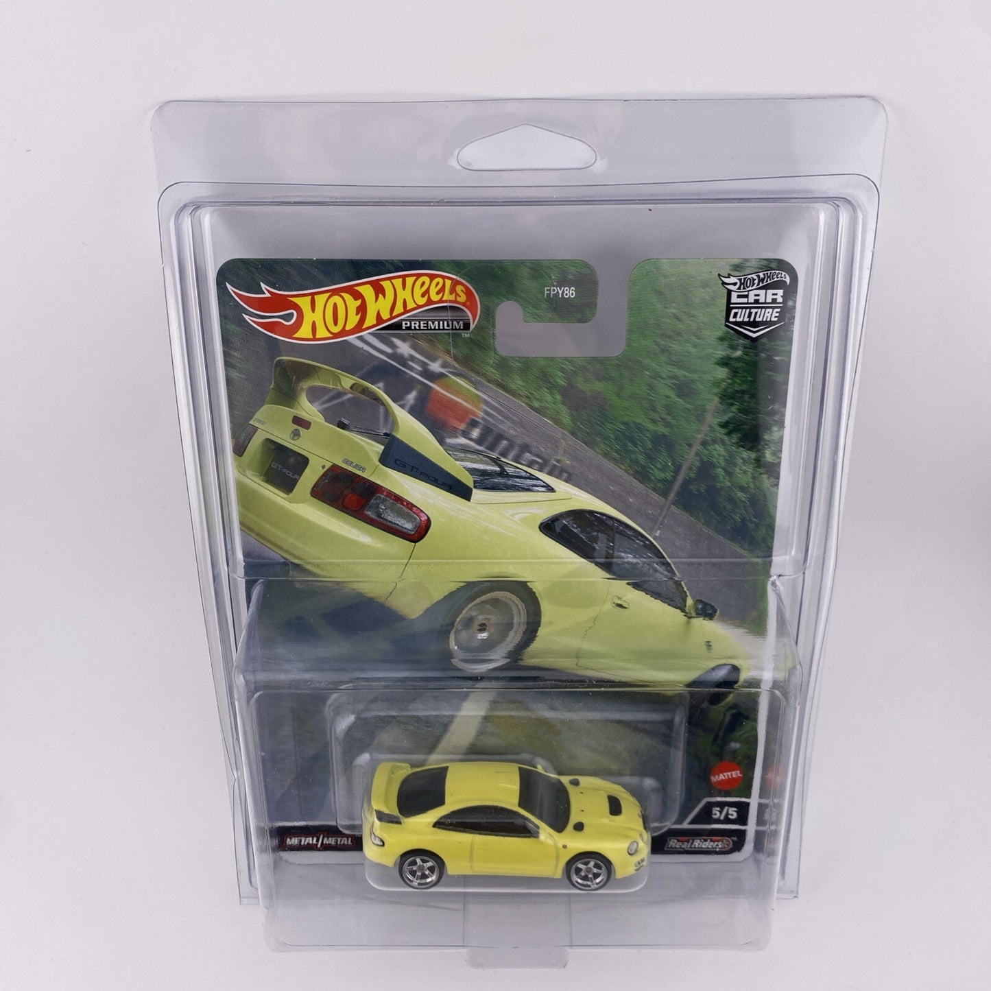 95 Toyota Celica GT Four Yellow   Hot Wheels Mountain Drifters 5/5 in Protector7