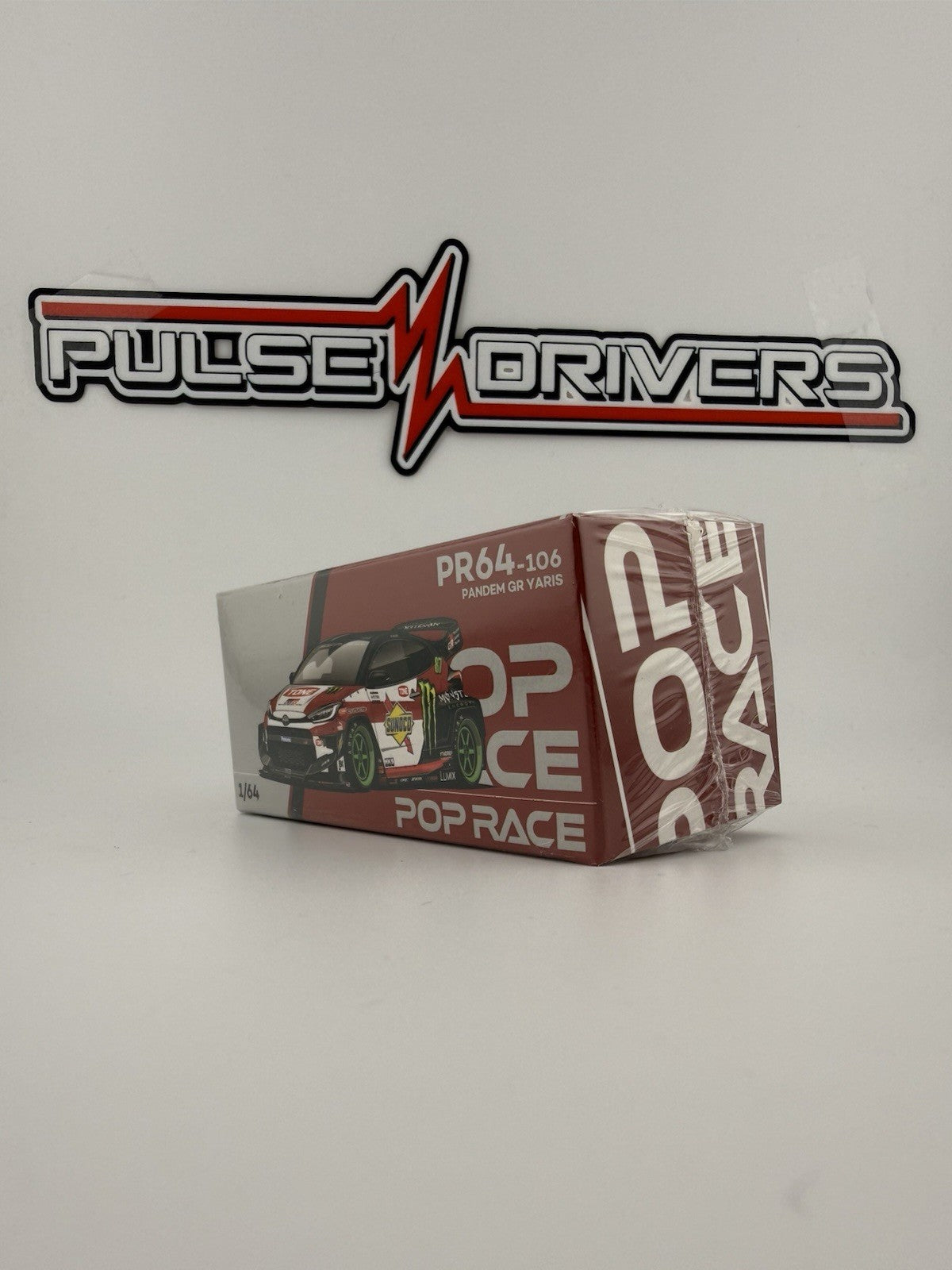 Pandem GR Yaris POPRACE PR64-0106 Diago Saito 87 Monster Energy1